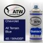 Preview: Chevrolet, All Terrain Blue, 48 / WA406P: 400ml Sprühdose, von ATW Autoteile West.